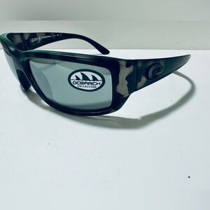 Brand New Costa Osearch Fantail Polarized Sunglass TigerShark/Silver Mirror 580G